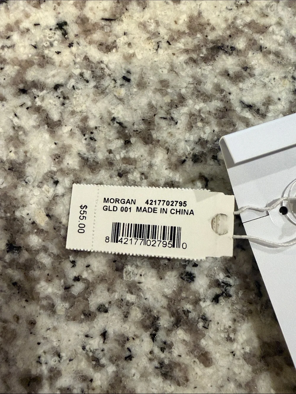 NWT Kendra Scott Morgan Stud Earrings Black Gold Prong — RETIRED Style